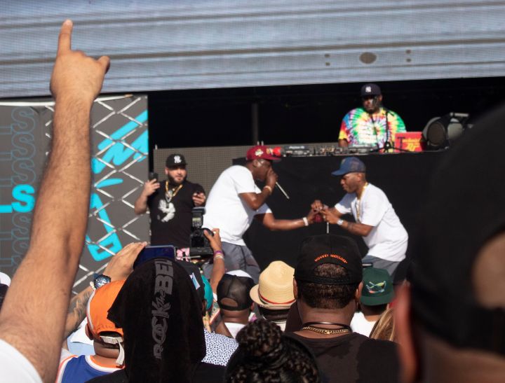 Jadakiss Gives Fellow LOX Members Styles P and Sheek Louch Their Flowers