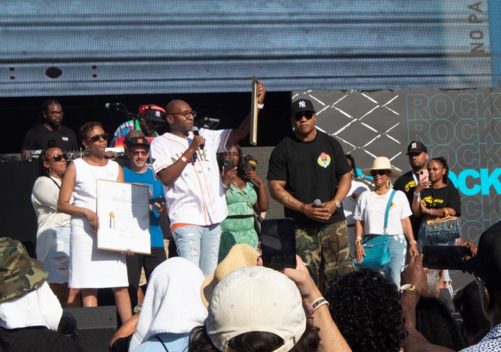 LL Cool J Receives A Key To The City Of Queens, New York