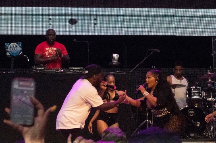 Lil Kim and Lil Cease