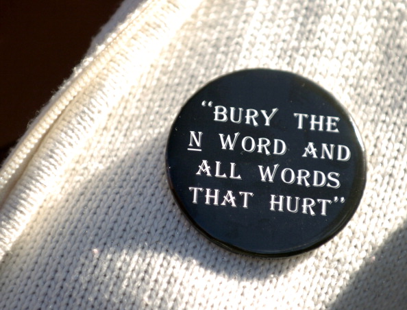 (KG) CD11NWORD -- The Manual High School Student Leadership Team hosted a mock funeral to bury the "N" word Wednesday during a school assembly. The goal of the event was to educate students about the history and impact of words that degrade or demean. Kar