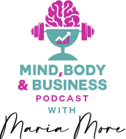 Reach: Logo/ Social Graphics for Mind, Body and Business Podcast_July 2022