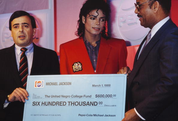 Michael Jackson's Cheque