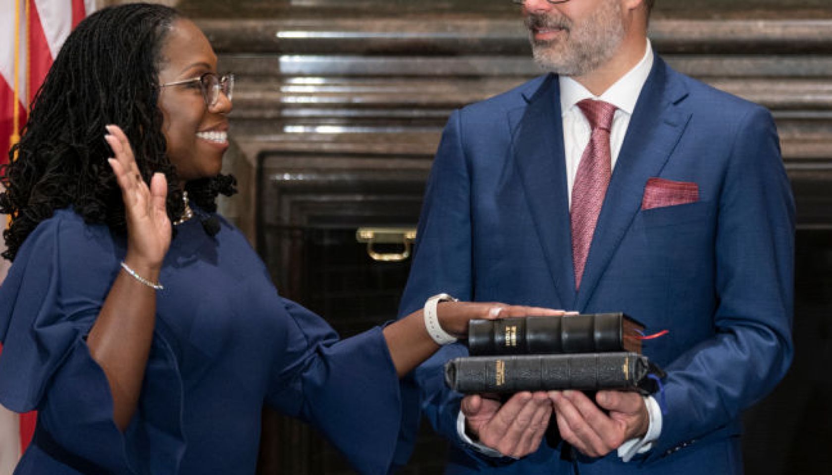 Ketanji Brown Jackson Sworn-In As Newest Supreme Court Justice