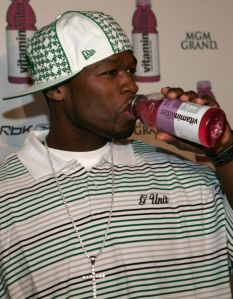 2007 NBA All-Star in Las Vegas - 50 Cent Hosts vitaminwater Charity Poker Tournament - Arrivals
