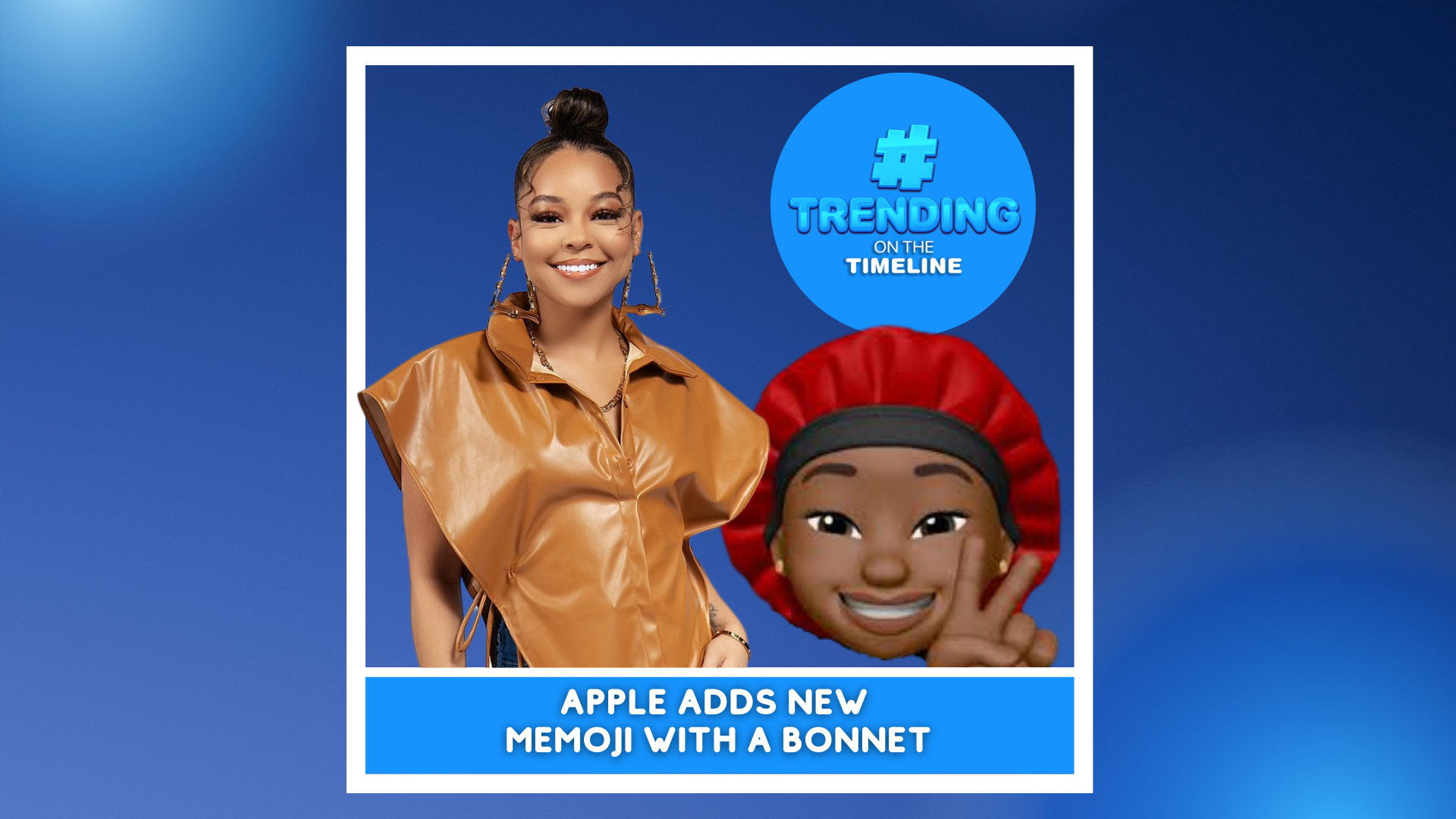 TOTT APPLE BONNET MEMOJI