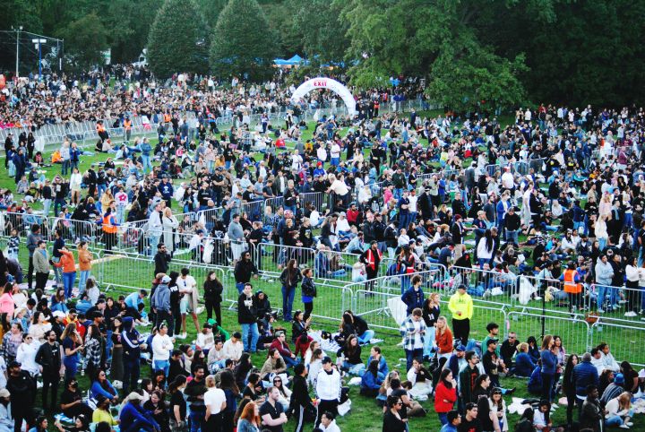 The Great Lawn at Global Citizen Fest NYC 2022