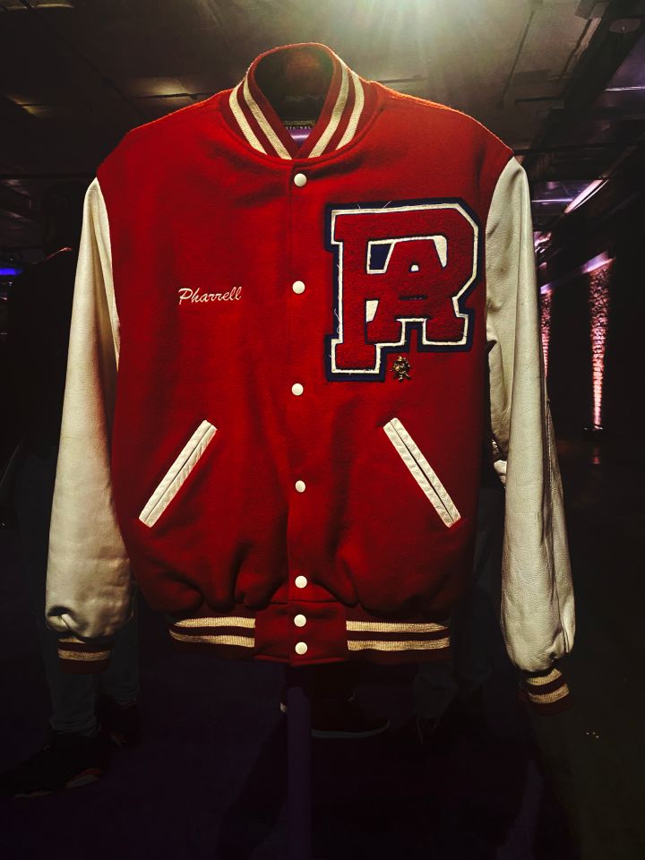 Pharrell Williams' Princess Anne High School Drumline Letterman Jacket