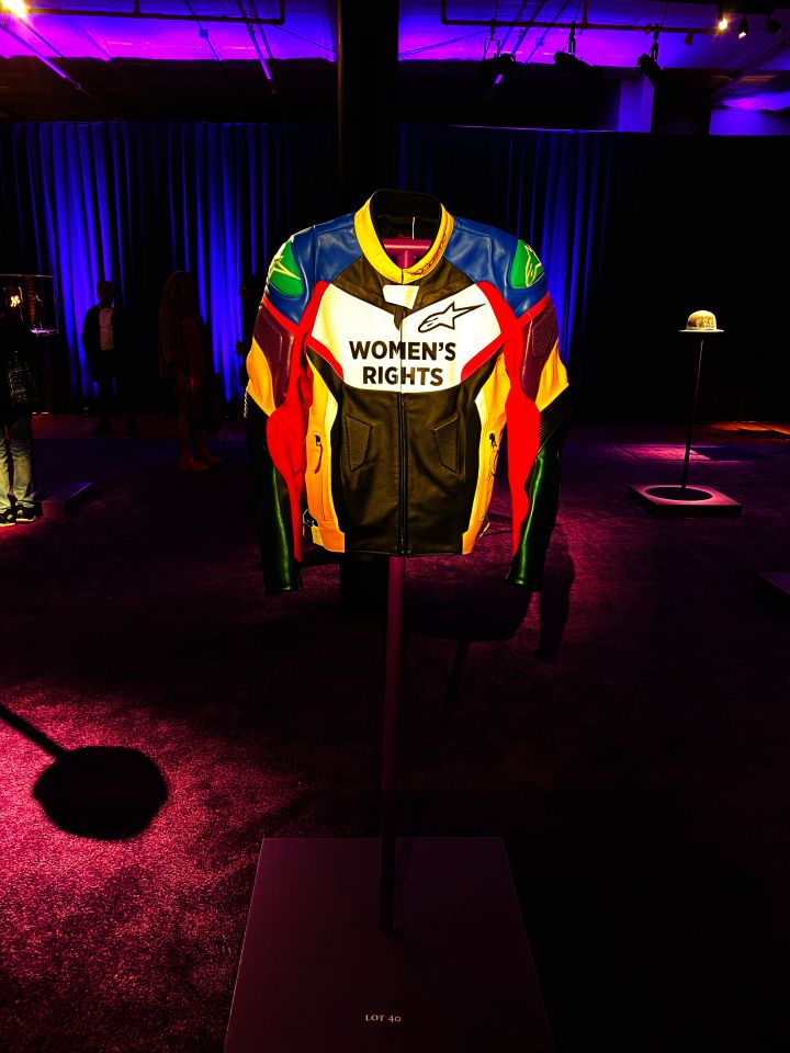 Pharrell Williams' Alpinestar Motorcycle Jacket “Womens Rights”