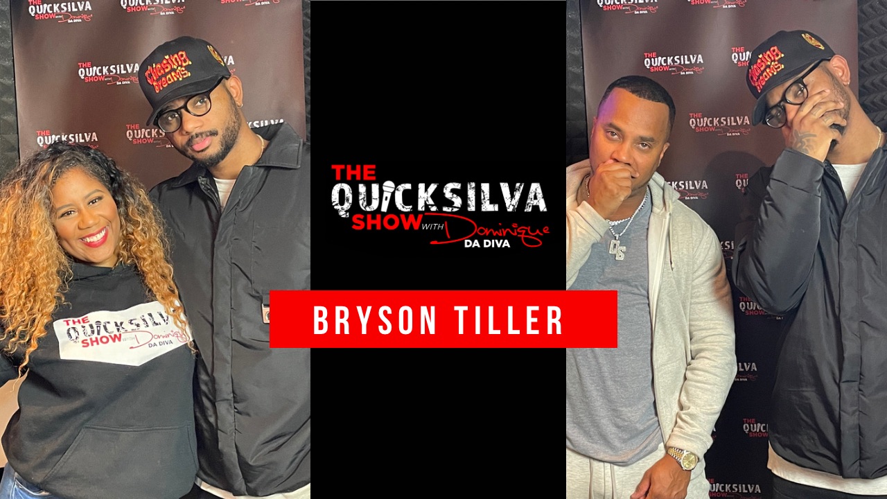 Bryson Tiller QuicksSilva Show with Dominique Da Diva Interview