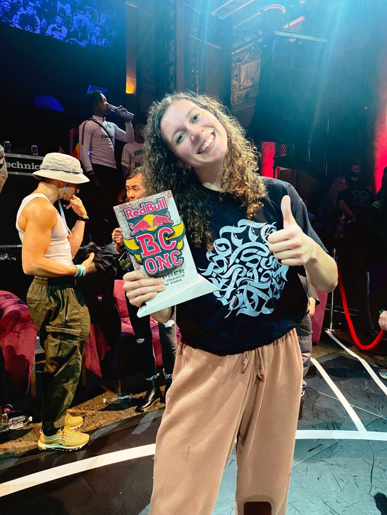 Last Chance Cypher B-Girl Winner Alessandra Chillemi