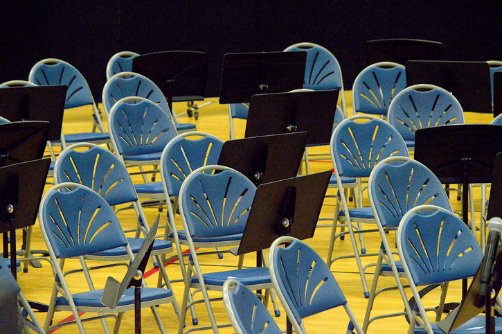 Chairs and Music Stands