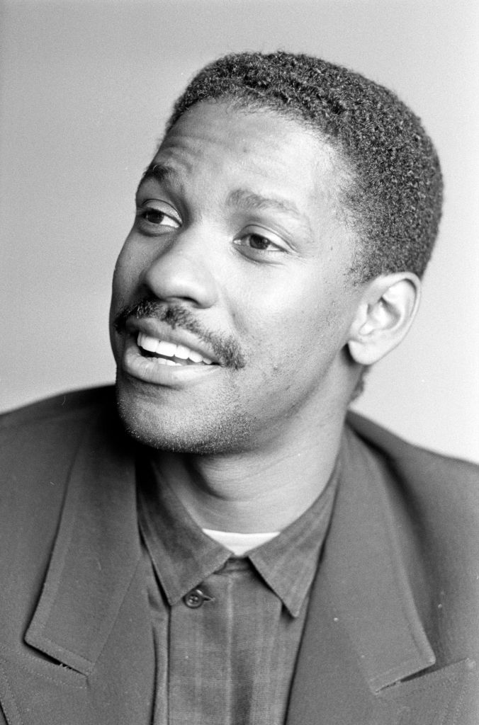 Portraits of Actor Denzel Washington Promoting "Cry Freedom"