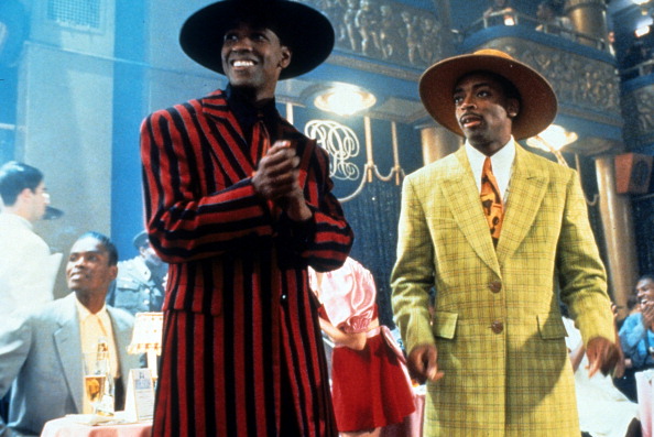 Denzel Washington And Spike Lee In 'Malcolm X'