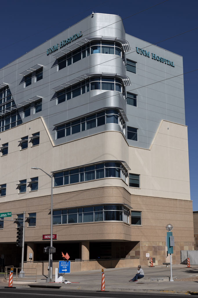 University of New Mexico Hospital where Halyna Hutchins was pronounced dead