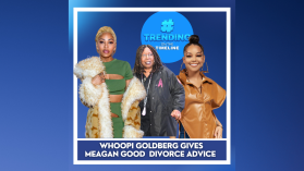 Trending on the timeline Whoopi and meagan good