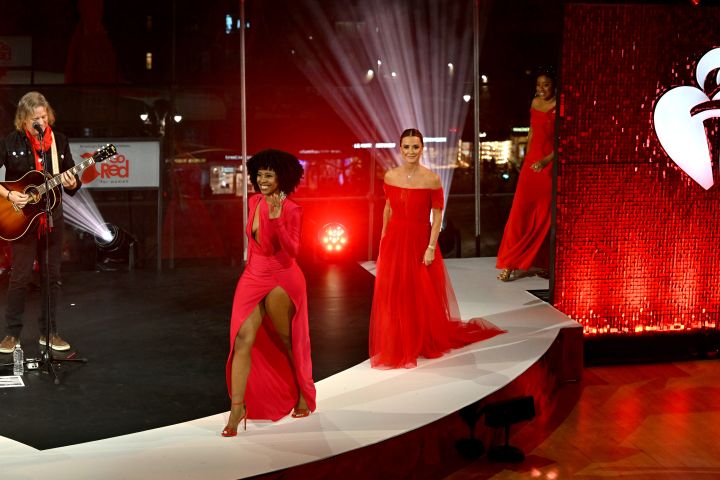 Celebrity Women Walking The Runway At The American Heart Association’s 2023 "Go Red For Women" Red Dress Collection Concert