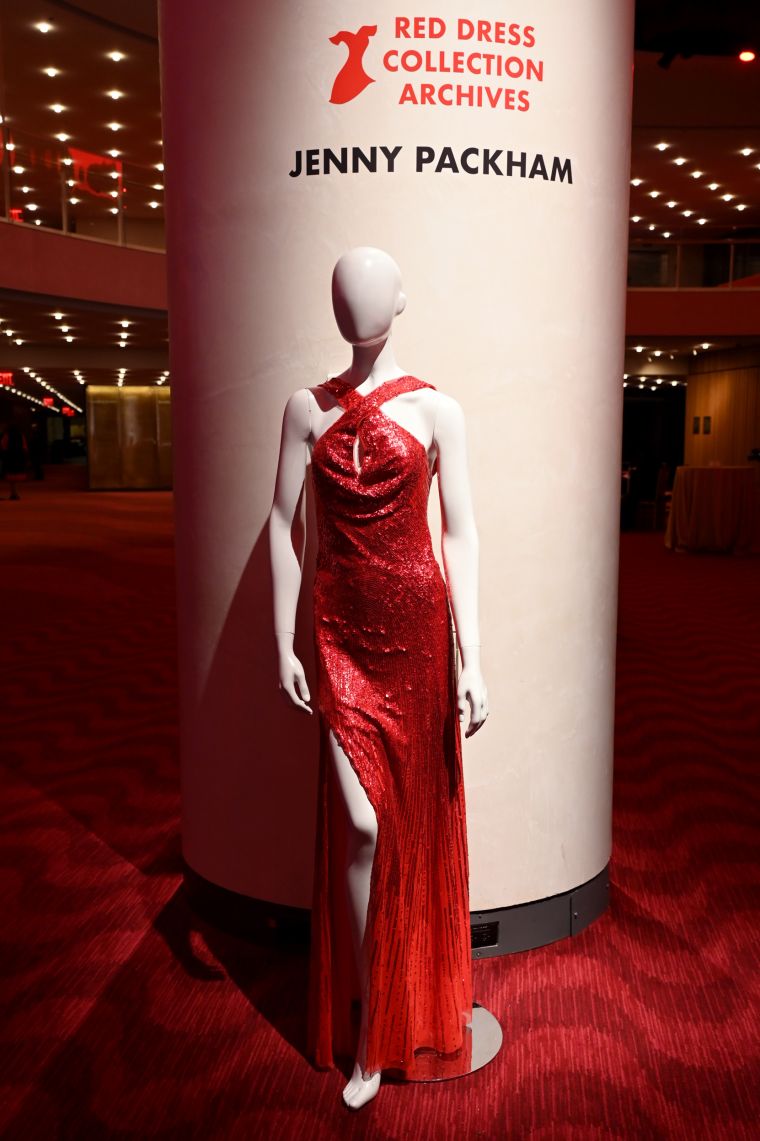 Jenny Packham For The American Heart Association’s 2023 "Go Red For Women" Red Dress Collection Concert