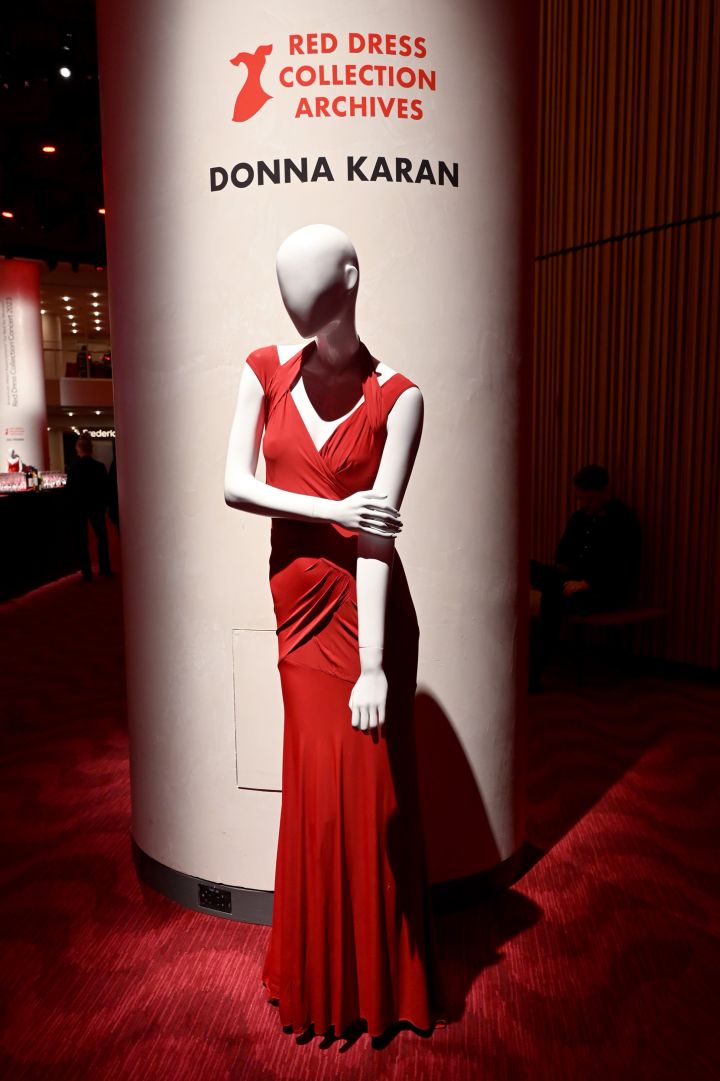 Donna Karan For The American Heart Association’s 2023 "Go Red For Women" Red Dress Collection Concert