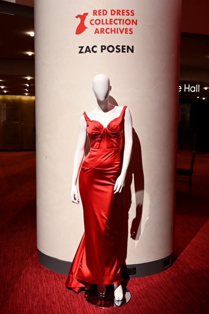 Zac Posen For The American Heart Association’s 2023 "Go Red For Women" Red Dress Collection Concert