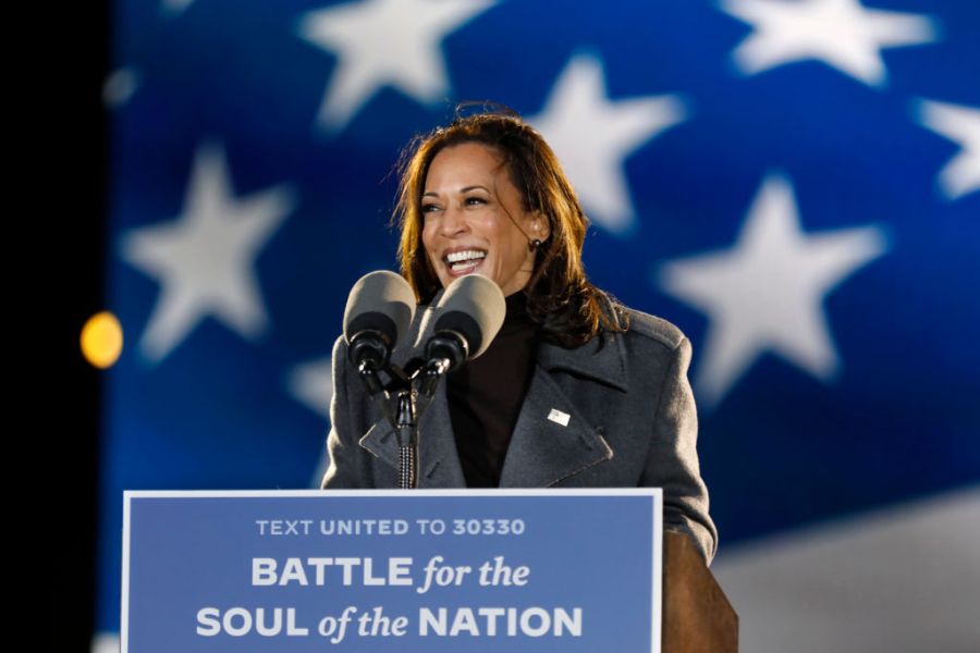 Senator Kamala Harris, rally, Nov. 2, 2020, Philadelphia, Pennsylvania voters
