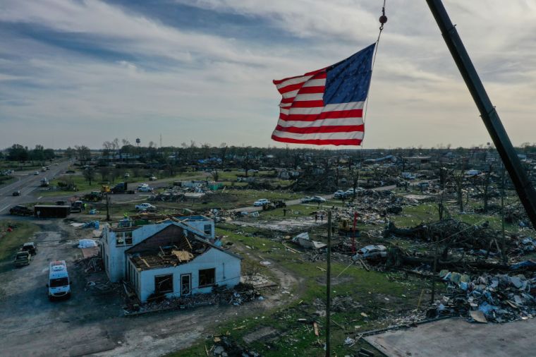 Storms Hit Already Weather-Weary U.S.