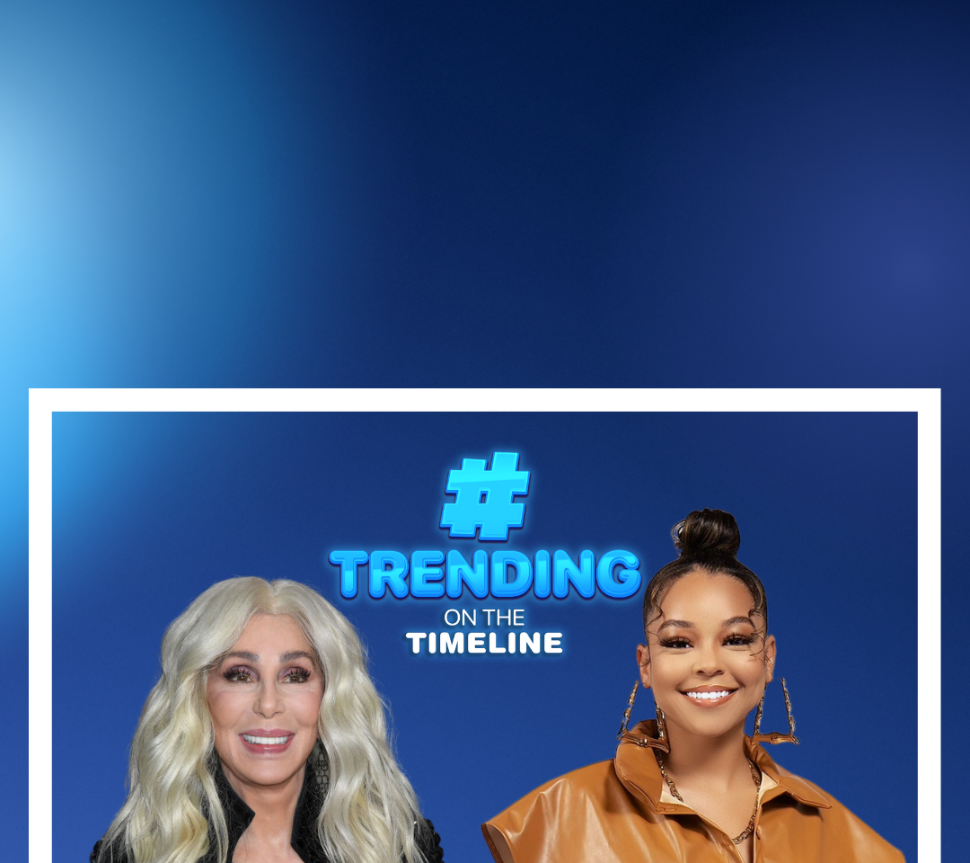 Trending on the timeline Cher