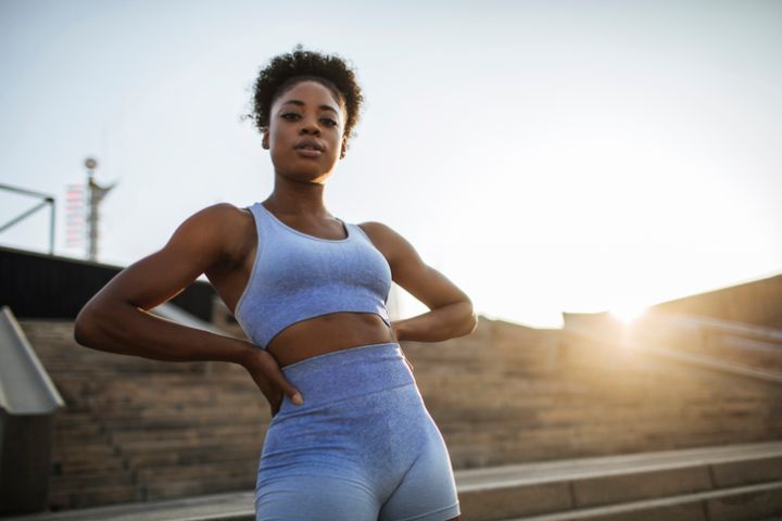 A post workout photo