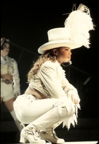 Janet Jackson Performing In Concert