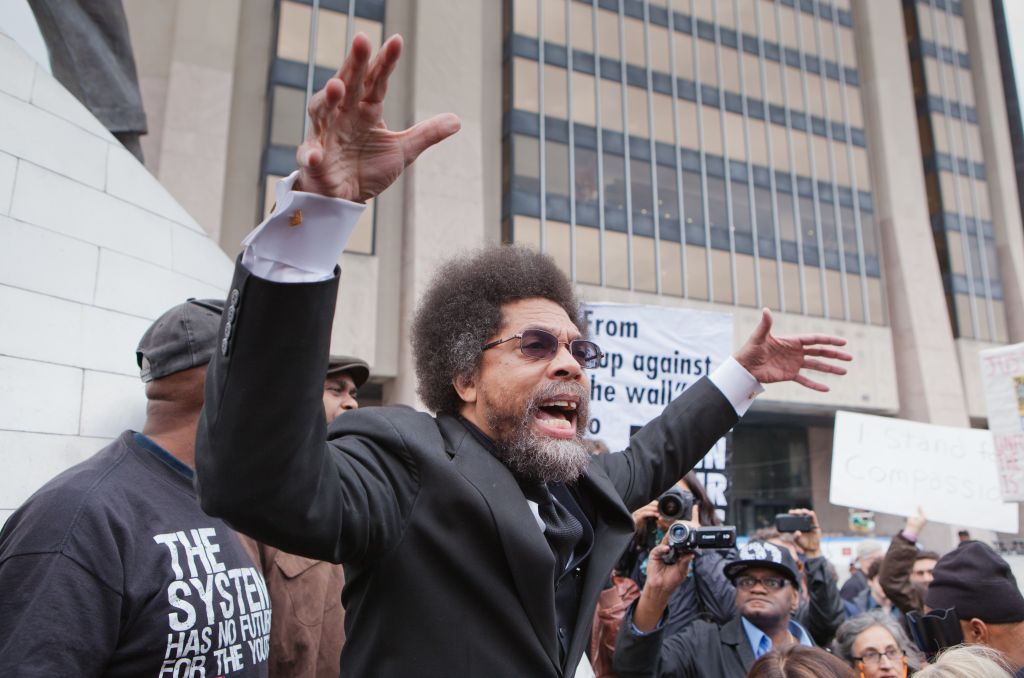 Occupy Wall Street Proteset Against 'Stop and Frisk' in Harlem Led by Cornel West