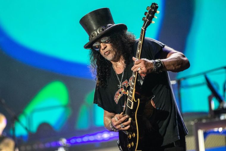 Guns N' Roses guitarist Slash's Top Hat