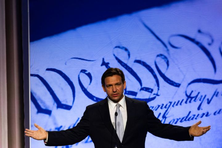 GOP 2024 Presidential candidates campaign at the Moms for Liberty Summit in Philadelphia