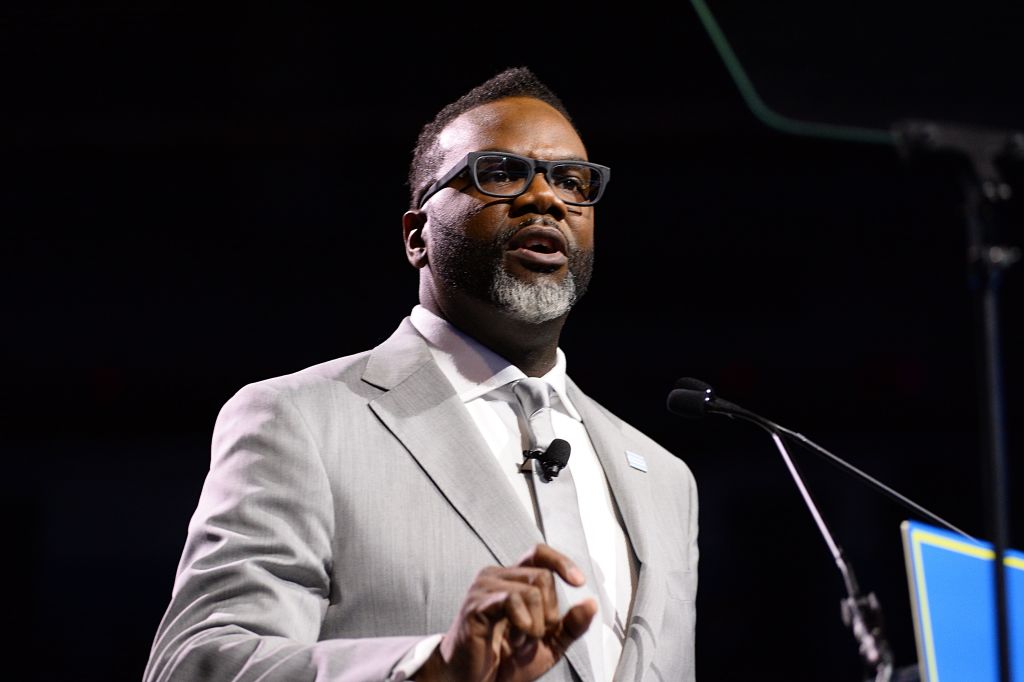 Chicago's 57th mayor Brandon Johnson