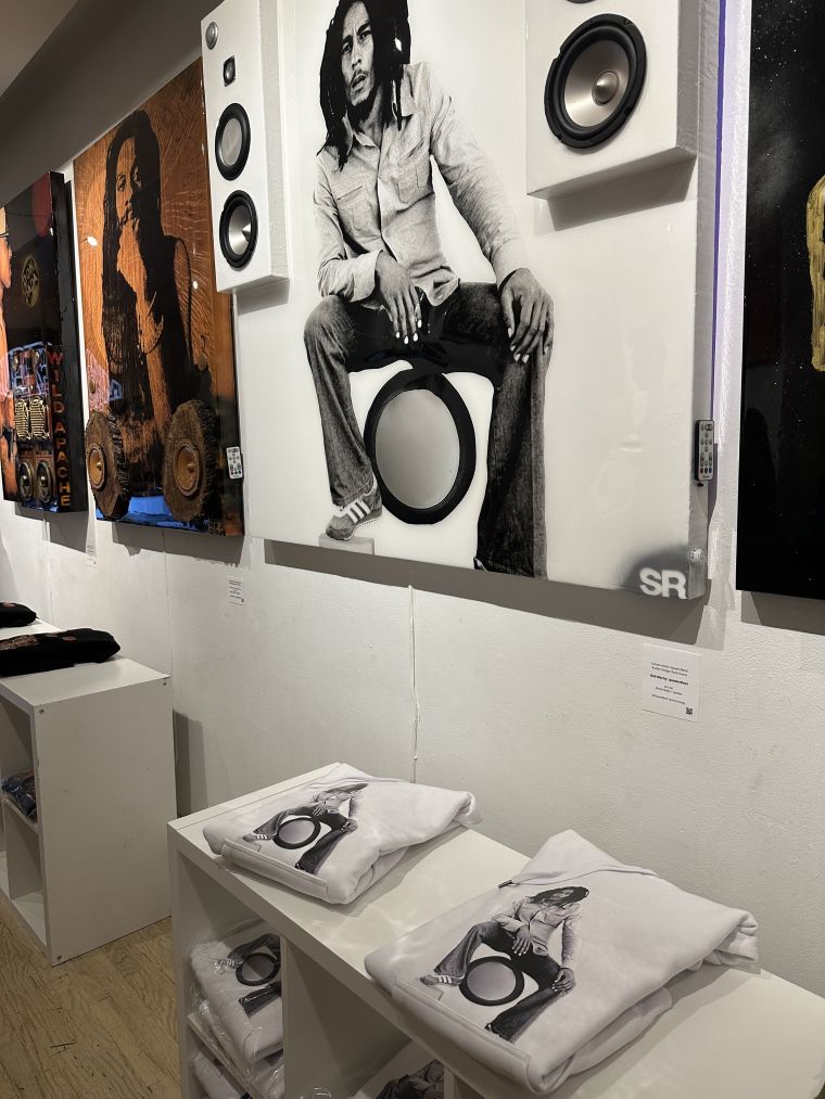 "Bob Marley speakerBoxx"