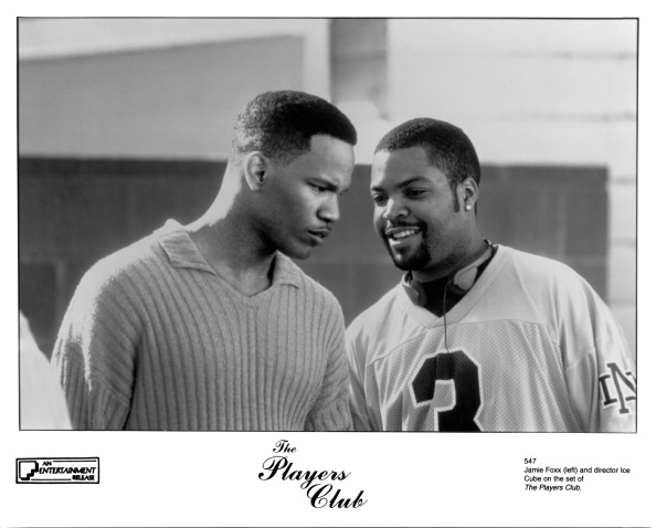 Jamie Foxx And Ice Cube In 'The Players Club'