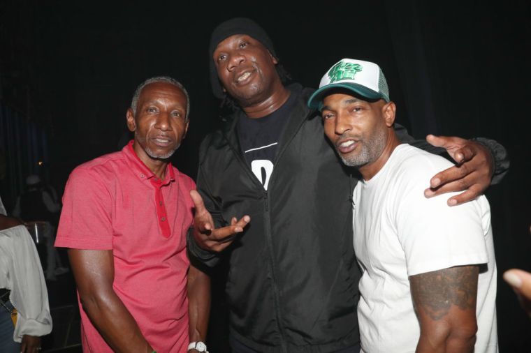 Dres, KRS-ONE and Chi-Ali