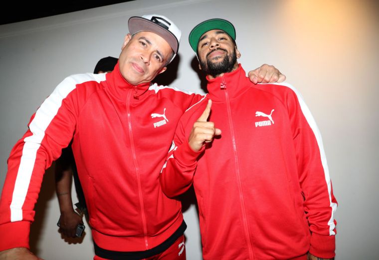 B-Boys Crazy Legs and Miguel "Bboy Gravity" Rosario