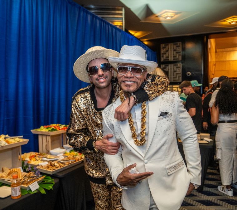 DJ Cassidy and Grandmaster Melle Mel