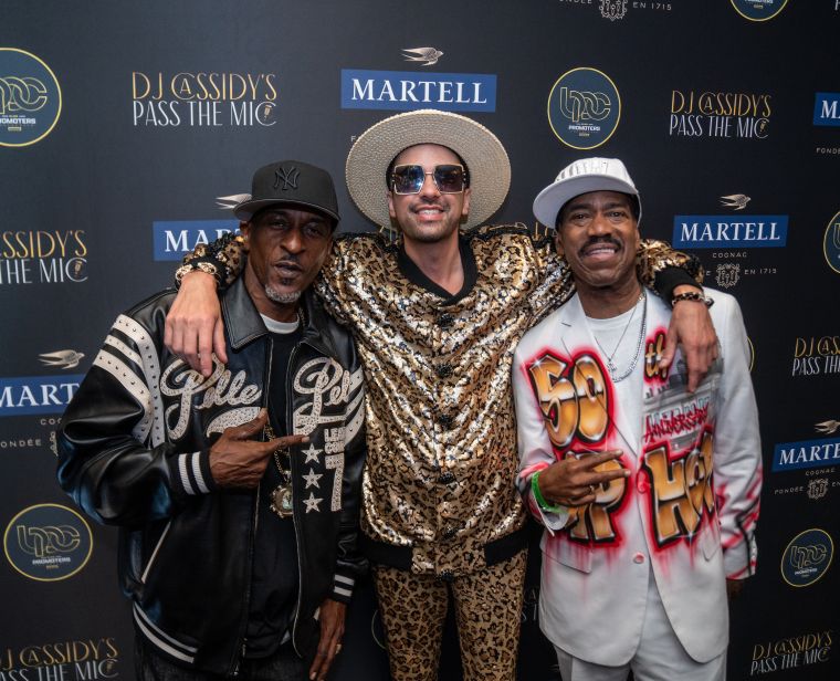 Rakim, DJ Cassidy and Kurtis Blow