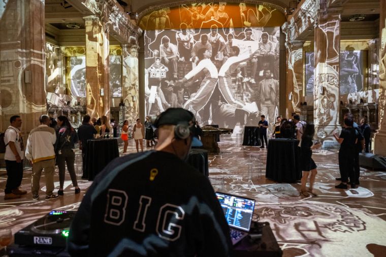 Art Is Displayed In Various Mediums Throughout "Hip Hop Til Infinity"