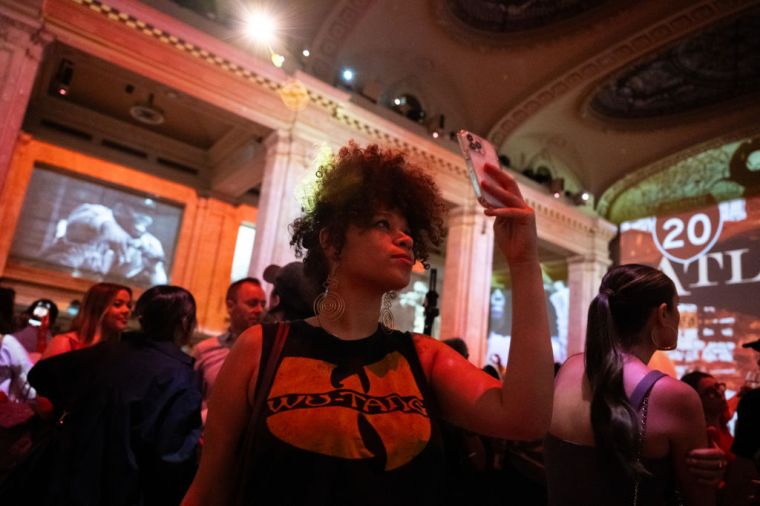 A Wu-Tang Fan Captures Memories In The "Hip Hop Til Infinity" Exhibit At Hall Des Lumières