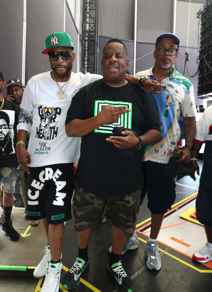 Lord Jamar, Grand Puba and Sadat X of Brand Nubian