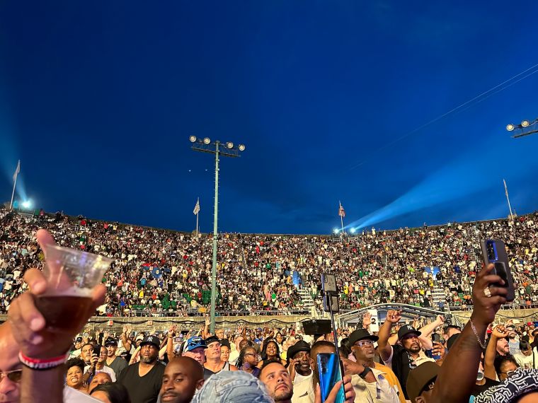 The night at Rock The Bells Festival 2023