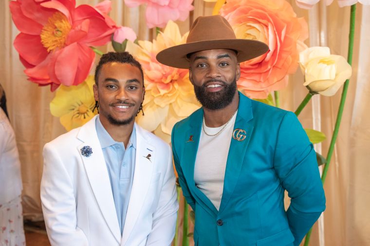 Willie Moore Jr. and eldest son Khalil Moore