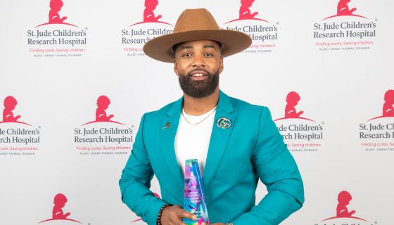 Willie Moore Jr. Receives The St. Jude Urban Cares Radio Partner Of
The Year Award