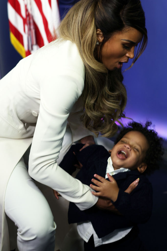 Ciara Visits The White House To Promote Vaccinations For Kids