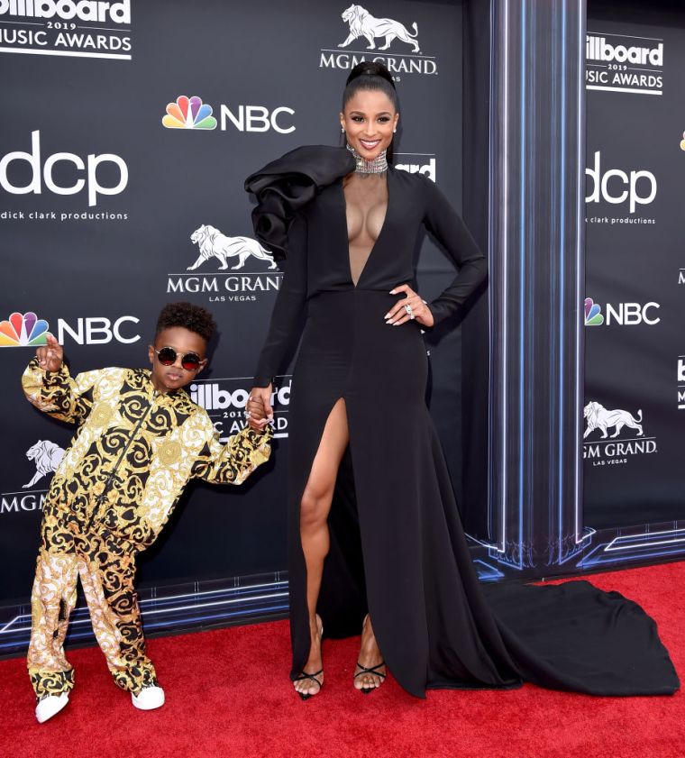 Ciara and Future Zahir Wilburn attend the 2019 Billboard Music Awards