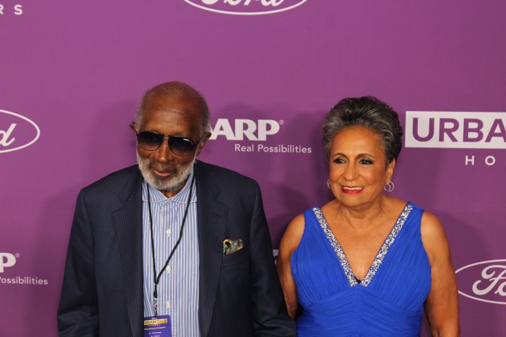 Clarence Avant and Cathy Hughes