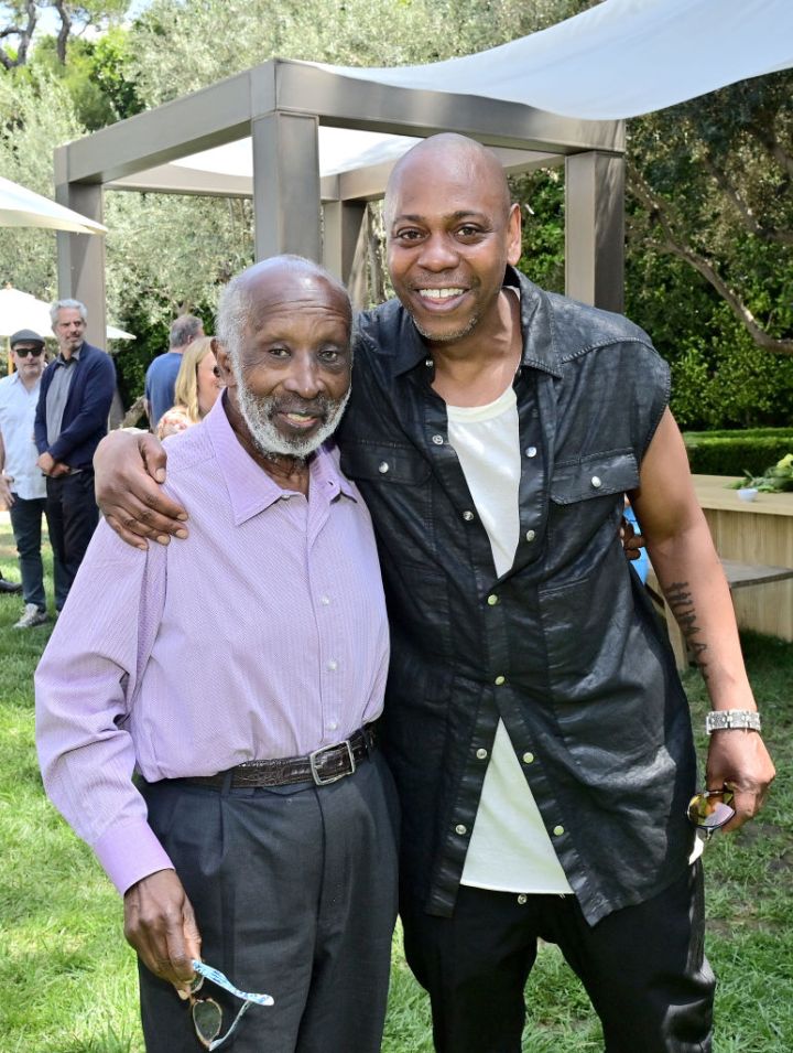 Clarence Avant and Dave Chappelle