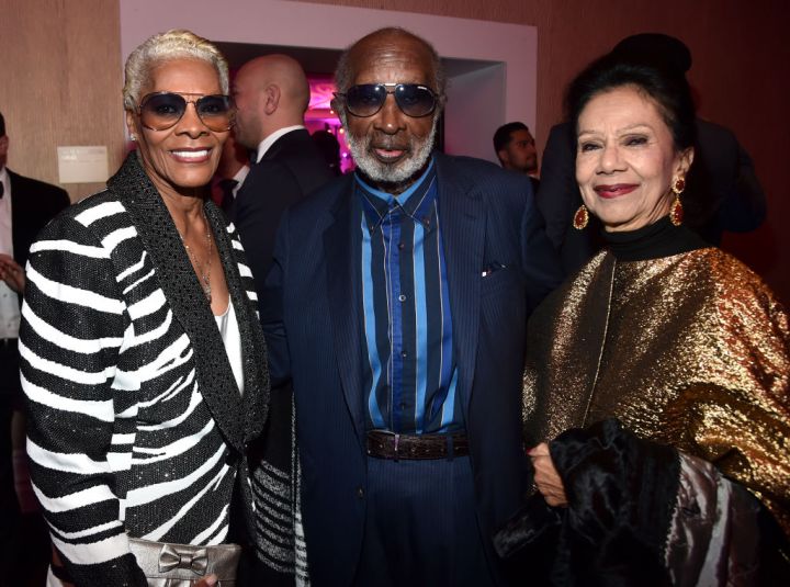 Dionne Warwick, Clarence Avant and Jacqueline Avant