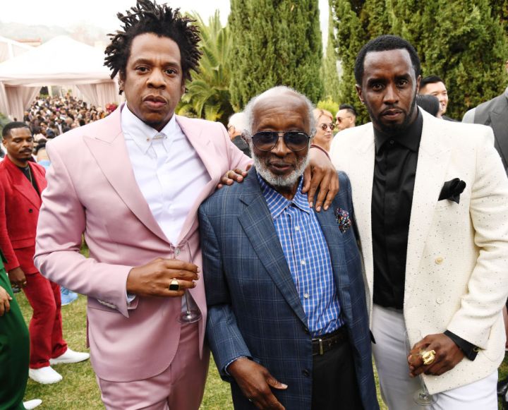 Jay-Z, Clarence Avant and Sean "Diddy" Combs